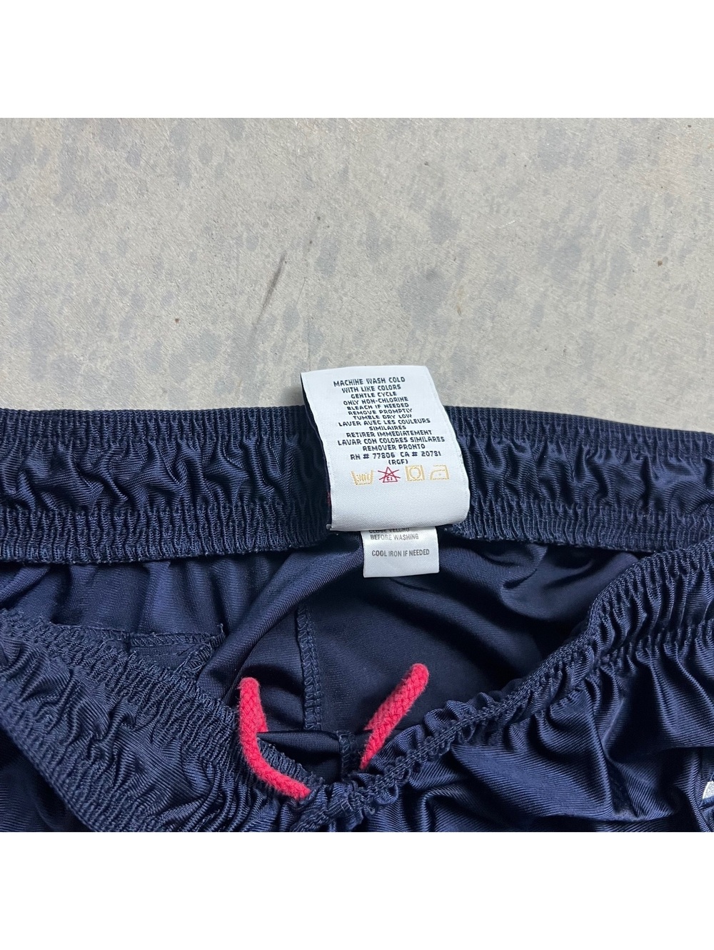Vintage Y2K Tommy Hilfiger Breakaway Shiny Dazzle Track Pants Sz. XL Basketball - Picture 5 of 6